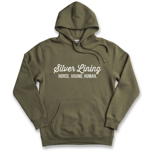 Silver Lining Script Hoodie